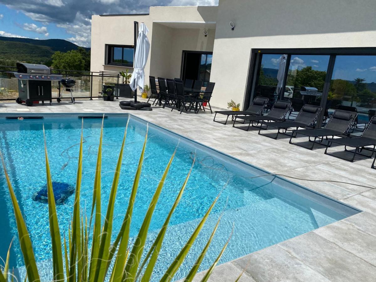 Villa Avec Vue Panoramique Sur Les Cevennes Saint Julien Les Rosiers المظهر الخارجي الصورة